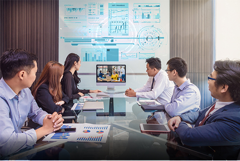 ・Intelligent video conference system